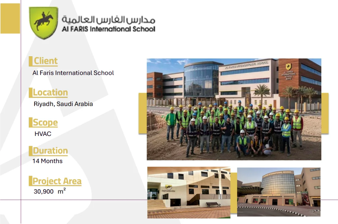 Al Faris International School project